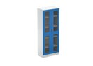 Cabinet with plexiglass doors