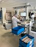 Specially designed Treston workstation to make medical packing process ergonomic